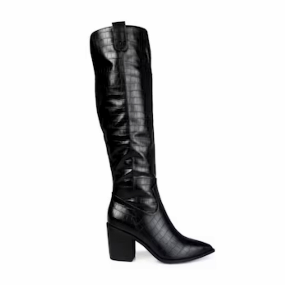 Brand New Journee Collection Wide Calf Therese boot in black